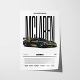 McLaren Senna Poster