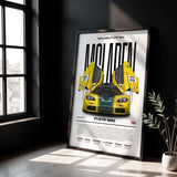 McLaren F1 GTR Poster