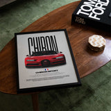 Chiron Sport Car Poster