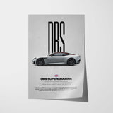 DBS Superleggera Car Poster