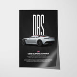 DBS Superleggera Car Poster