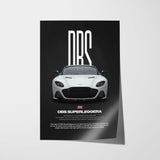 DBS Superleggera Car Poster