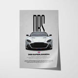 DBS Superleggera Car Poster