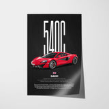 540C Car Poster