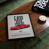 540C Car Poster