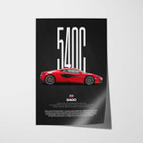 540C Car Poster