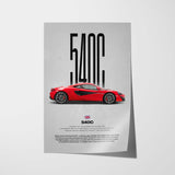 540C Car Poster