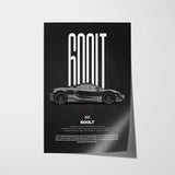 600LT Car Poster