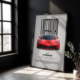 LaFerrari Car Poster