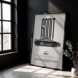 600LT Car Poster