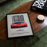 LaFerrari Car Poster