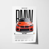 BMW M2 G87 Poster