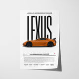 Lexus LFA Nürburgring Package Poster