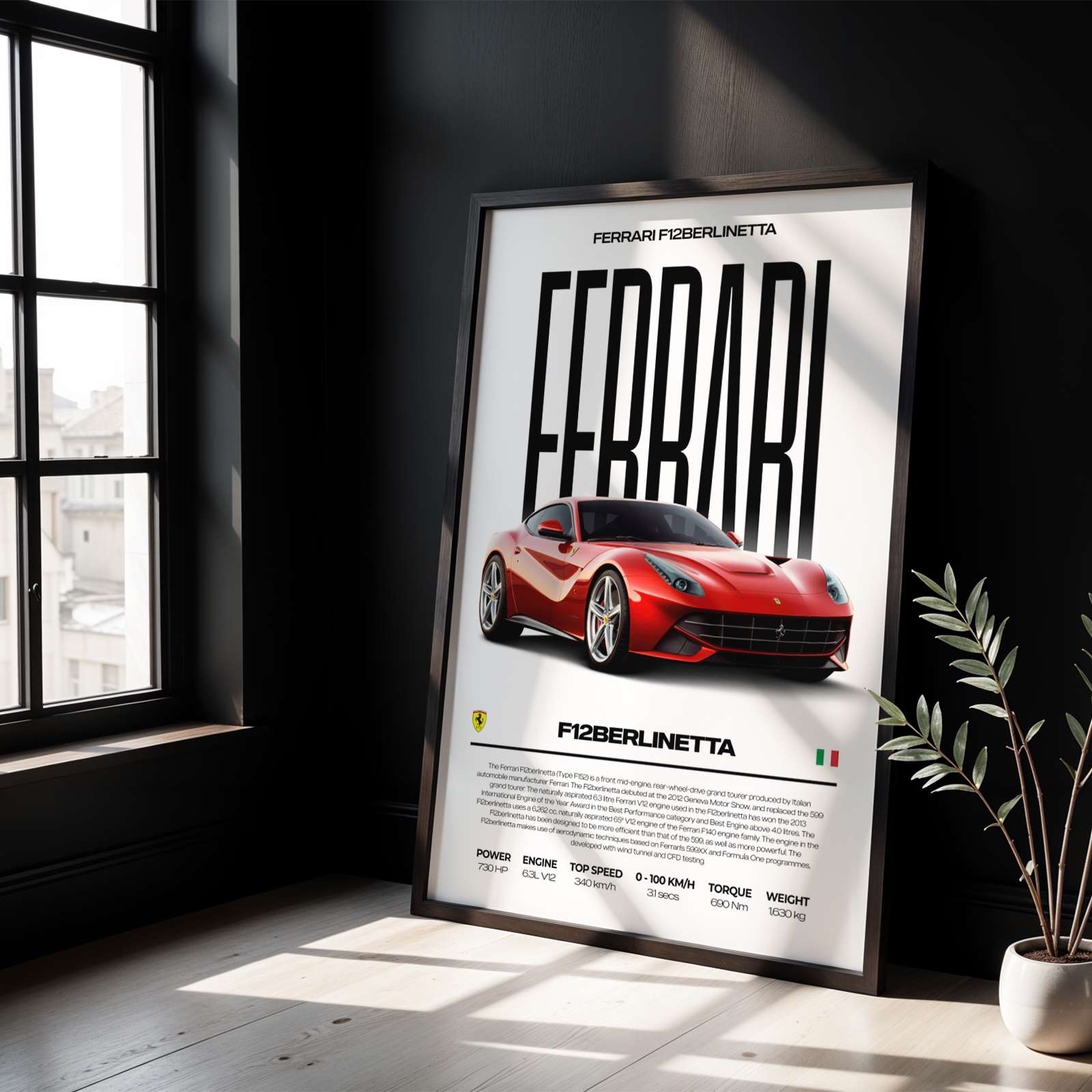 Ferrari F12berlinetta Poster