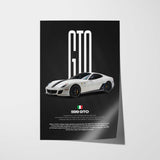 599 GTO Car Poster