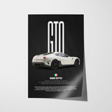 599 GTO Car Poster