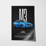 M3 (E92) Car Poster
