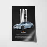 M3 (E92) Car Poster
