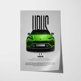 Urus Car Poster