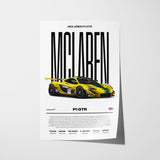 McLaren P1 GTR Poster