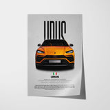 Urus Car Poster