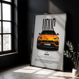 Urus Car Poster