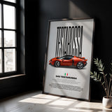 849 Testarossa Car Poster