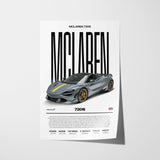 McLaren 720S Poster