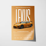 Lexus LFA Nürburgring Package Poster