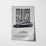 GTC4Lusso Car Poster
