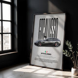 GTC4Lusso Car Poster