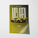 McLaren P1 GTR Poster