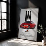 M4 (F82) Car Poster