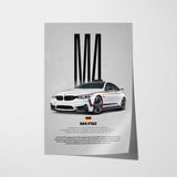 M4 (F82) Car Poster