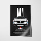 M4 (F82) Car Poster