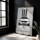 M4 (F82) Car Poster