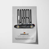 Carrera GT Car Poster