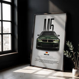 M5 Car Poster