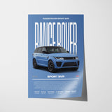 Range Rover Sport SVR Poster