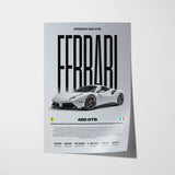 Ferrari 488 GTB Poster