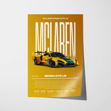 McLaren Senna GTR LM Poster