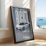 Bugatti Chiron Poster