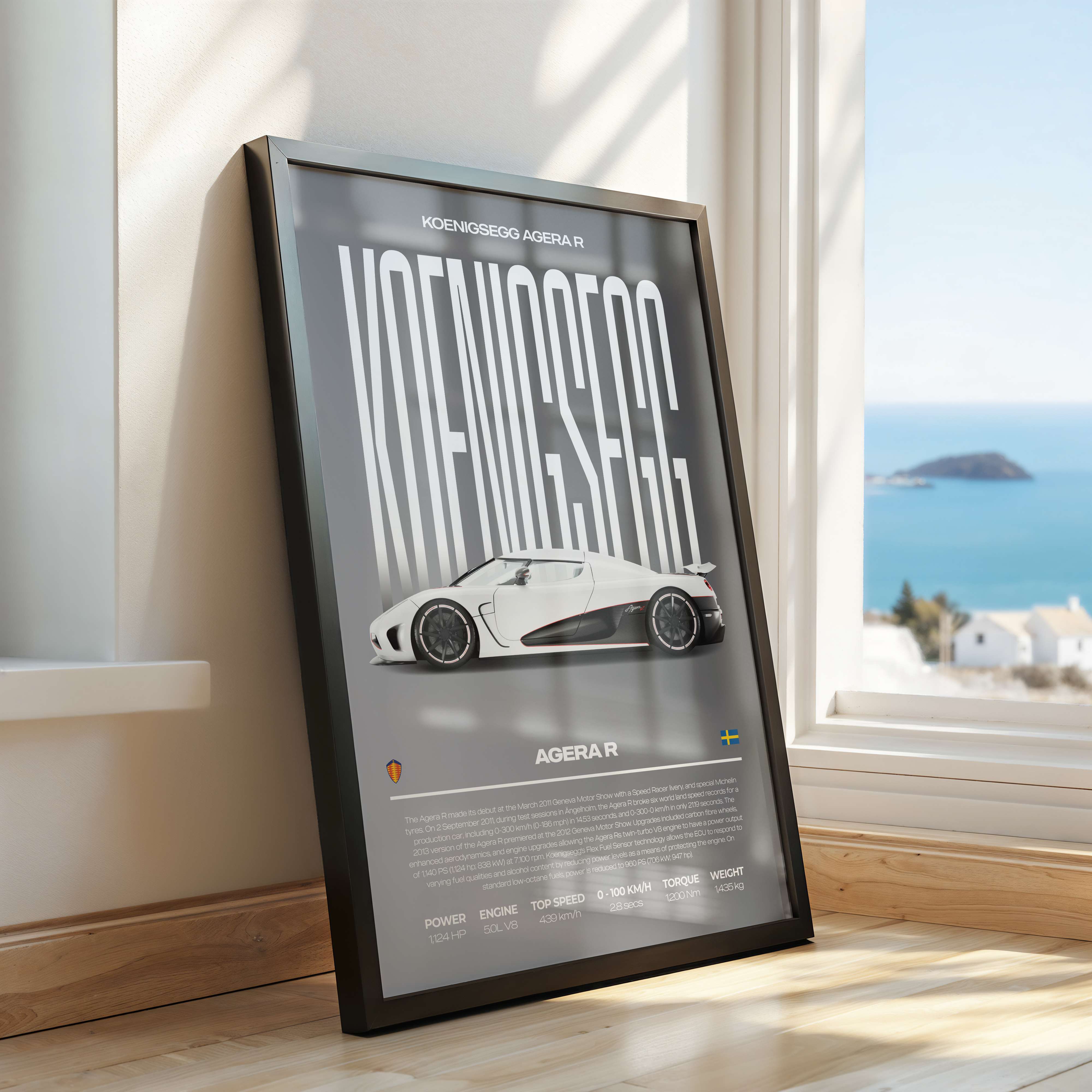 Koenigsegg Agera R Poster