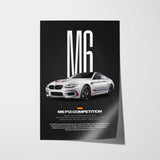 M6 F13 Competition Car Poster