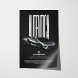 Autentica Car Poster