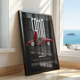 EB110 GT Car Poster