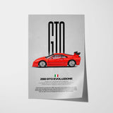 288 GTO Evoluzione Car Poster