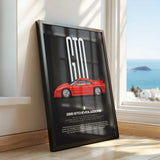 288 GTO Evoluzione Car Poster