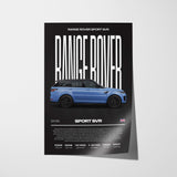 Range Rover Sport SVR Poster