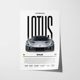 Lotus Evija Poster